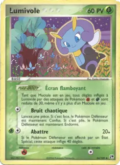 Lumivole — carte 38 de l’extension EX Tempête de sable