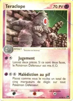 Teraclope — carte 4 de l’extension EX Tempête de sable