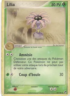Lilia — carte 43 de l’extension EX Tempête de sable