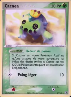 Cacnea — carte 57 de l’extension EX Tempête de sable