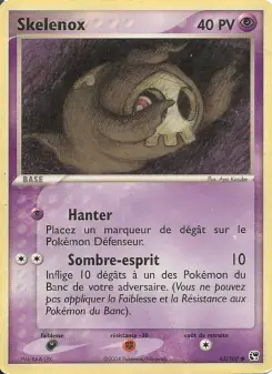 Skelenox — carte 62 de l’extension EX Tempête de sable