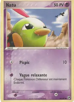 Natu — carte 69 de l’extension EX Tempête de sable