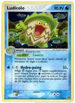 Ludicolo — carte 7 de l’extension EX Tempête de sable
