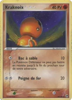 Kraknoix — carte 82 de l’extension EX Tempête de sable