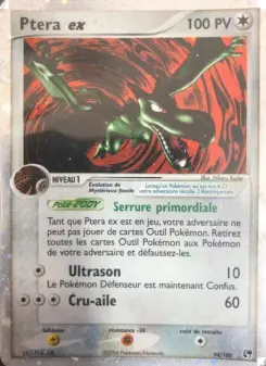 Ptera ex — carte 94 de l’extension EX Tempête de sable