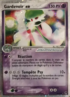 Gardevoir ex — carte 96 de l’extension EX Tempête de sable