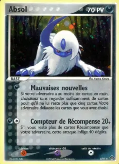 Absol — carte 1 de l’extension EX Dragon