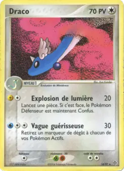 Draco — carte 14 de l’extension EX Dragon