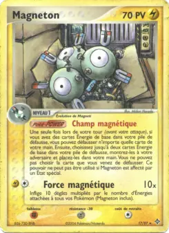 Magneton — carte 17 de l’extension EX Dragon