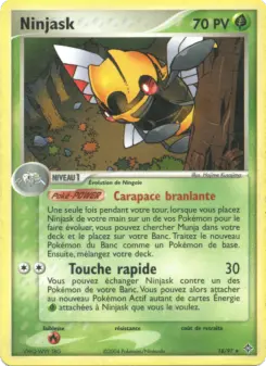 Ninjask — carte 18 de l’extension EX Dragon