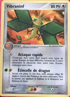 Vibraninf — carte 22 de l’extension EX Dragon