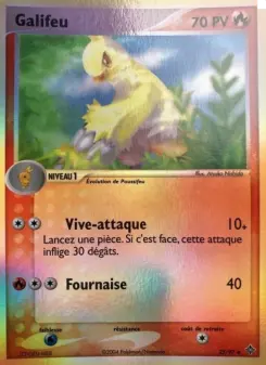Galifeu — carte 25 de l’extension EX Dragon