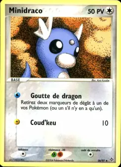Minidraco — carte 26 de l’extension EX Dragon