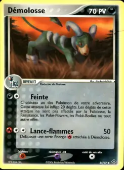 Hypotrempe — carte 34 de l’extension EX Dragon