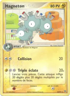 Magneton — carte 35 de l’extension EX Dragon