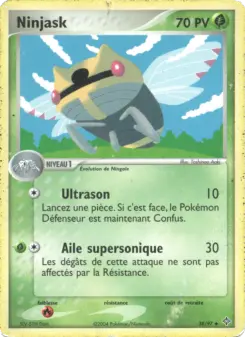 Ninjask — carte 38 de l’extension EX Dragon