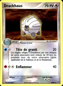 Drackhaus — carte 42 de l’extension EX Dragon