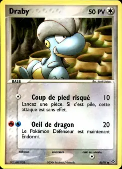 Draby — carte 50 de l’extension EX Dragon