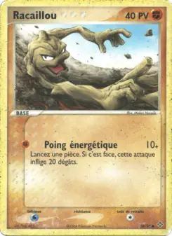 Racaillou — carte 56 de l’extension EX Dragon