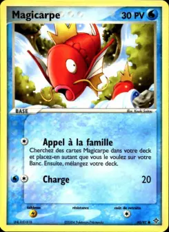 Magicarpe — carte 60 de l’extension EX Dragon