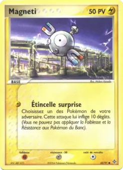 Magneti — carte 62 de l’extension EX Dragon