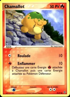 Chamallot — carte 70 de l’extension EX Dragon