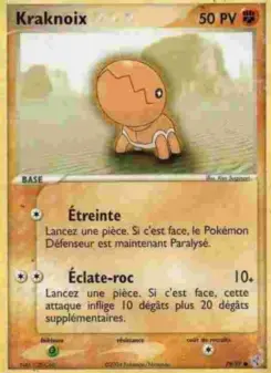 Kraknoix — carte 79 de l’extension EX Dragon