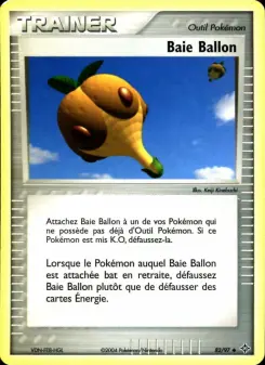 Baie Ballon — carte 82 de l’extension EX Dragon