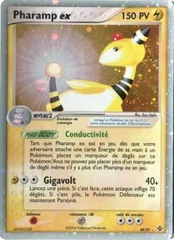 Pharamp ex — carte 89 de l’extension EX Dragon