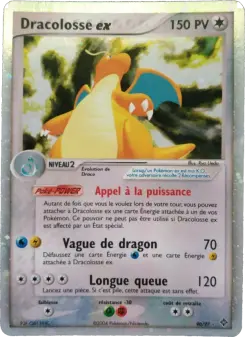 Dracolosse ex — carte 90 de l’extension EX Dragon