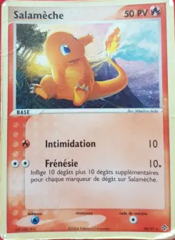 Salamèche — carte 98 de l’extension EX Dragon