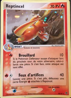 Reptincel — carte 99 de l’extension EX Dragon