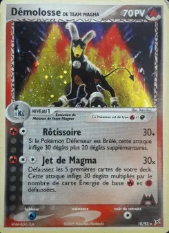 Démolosse de Team Magma — carte 10 de l’extension EX Team Magma vs Team Aqua