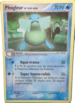 Phogleur de Team Aqua — carte 16 de l’extension EX Team Magma vs Team Aqua