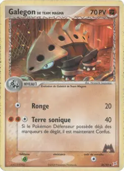 Galegon de Team Magma — carte 36 de l’extension EX Team Magma vs Team Aqua