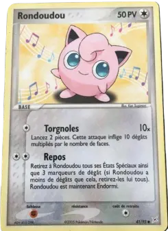 Rondoudou — carte 41 de l’extension EX Team Magma vs Team Aqua