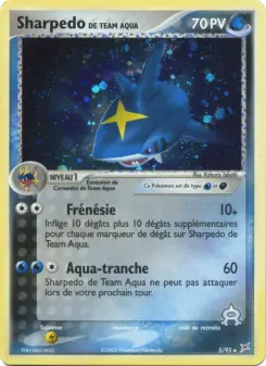 Sharpedo de Team Aqua — carte 5 de l’extension EX Team Magma vs Team Aqua