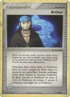 Arthur — carte 71 de l’extension EX Team Magma vs Team Aqua
