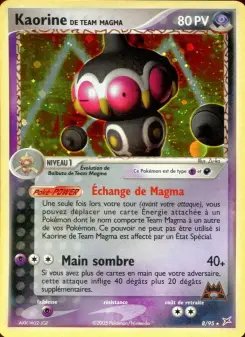 Kaorine de Team Magma — carte 8 de l’extension EX Team Magma vs Team Aqua