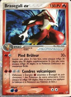 Brasegali ex — carte 89 de l’extension EX Team Magma vs Team Aqua