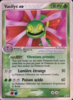 Vacilys ex — carte 90 de l’extension EX Team Magma vs Team Aqua