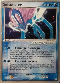 Suicune ex — carte 94 de l’extension EX Team Magma vs Team Aqua
