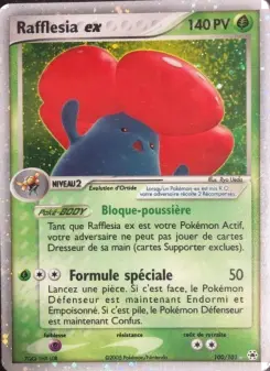 Rafflesia ex — carte 100 de l’extension EX Légendes Oubliées