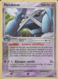 Metalosse — carte 11 de l’extension EX Légendes Oubliées