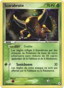 Scarabrute — carte 13 de l’extension EX Légendes Oubliées