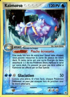 Kaimorse — carte 15 de l’extension EX Légendes Oubliées