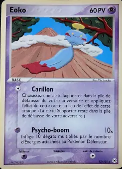 Eoko — carte 17 de l’extension EX Légendes Oubliées