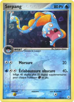Serpang — carte 19 de l’extension EX Légendes Oubliées