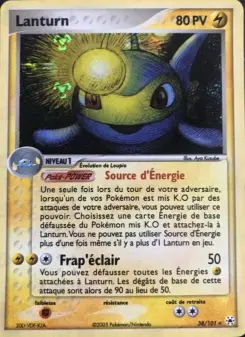 Lanturn — carte 38 de l’extension EX Légendes Oubliées