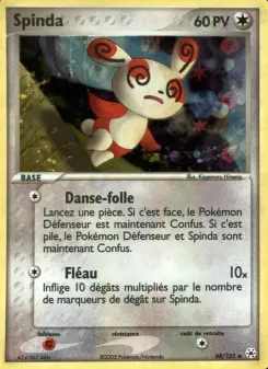 Spinda — carte 48 de l’extension EX Légendes Oubliées